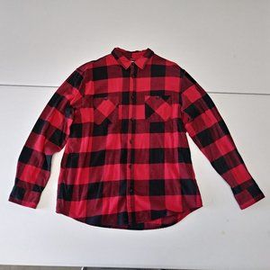 Urban Pipeline Buffalo Plaid Full Button Front Flannel Men's Size XL